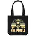 Alien Ew, People Canvas Tote Bag Default Title Tote Bag Printed In Australia Sci Fi