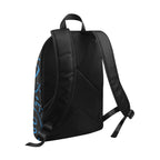 Blue Squiggle - Fabric Backpack