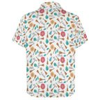 Ukulele Women's Short-Sleeve Button Up Shirt Women's Short-Sleeve Button Up Shirt Music Printed Offshore