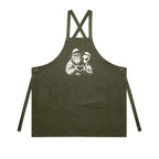 Alien, Bigfoot, Heart Hands - AS Colour Carrie Apron