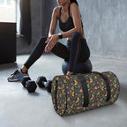 Dark Butterfly Duffle Bag Duffle Bag Printed Offshore