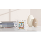Personalised Science, Like Magic But Real White 12oz Enamel Mug Personalised Enamel Mug Globally Fulfilled Science