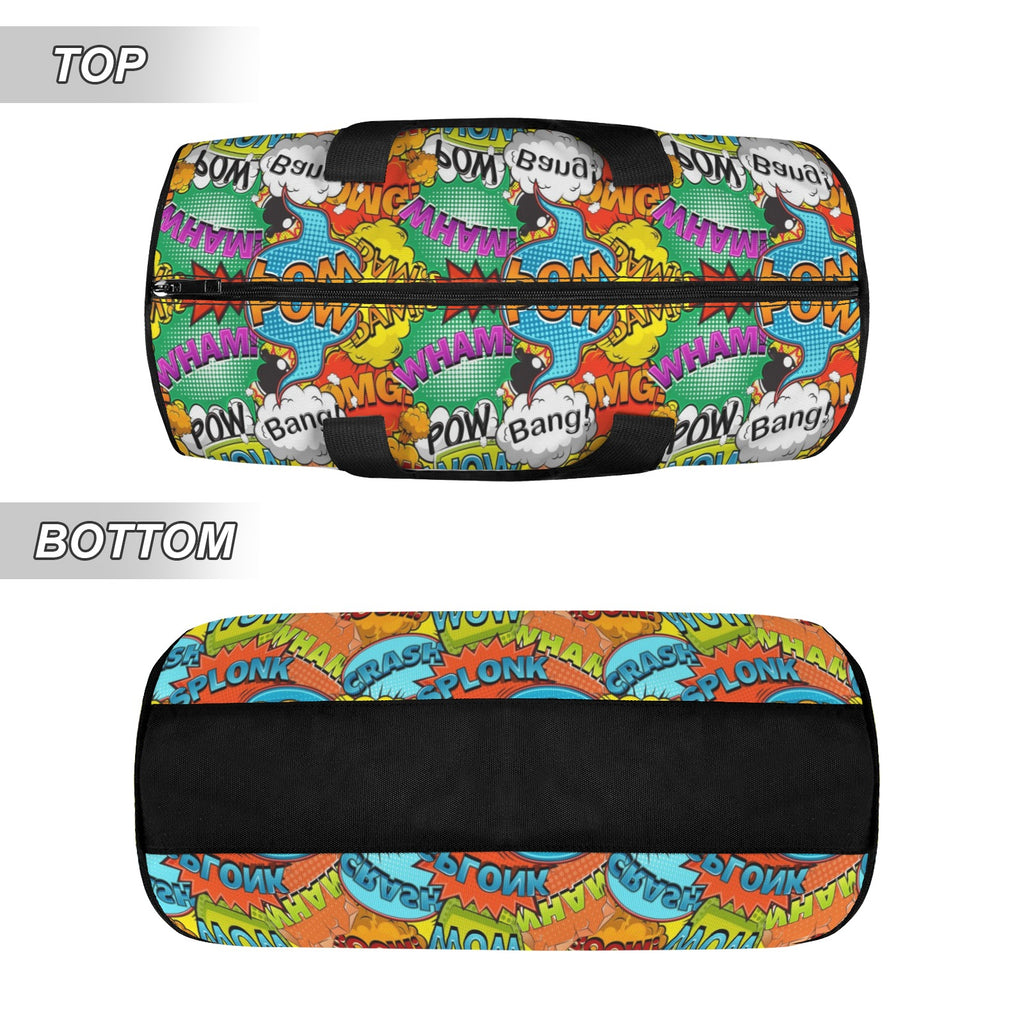 Comic Book 2 Duffle Bag Duffle Bag Printed Offshore