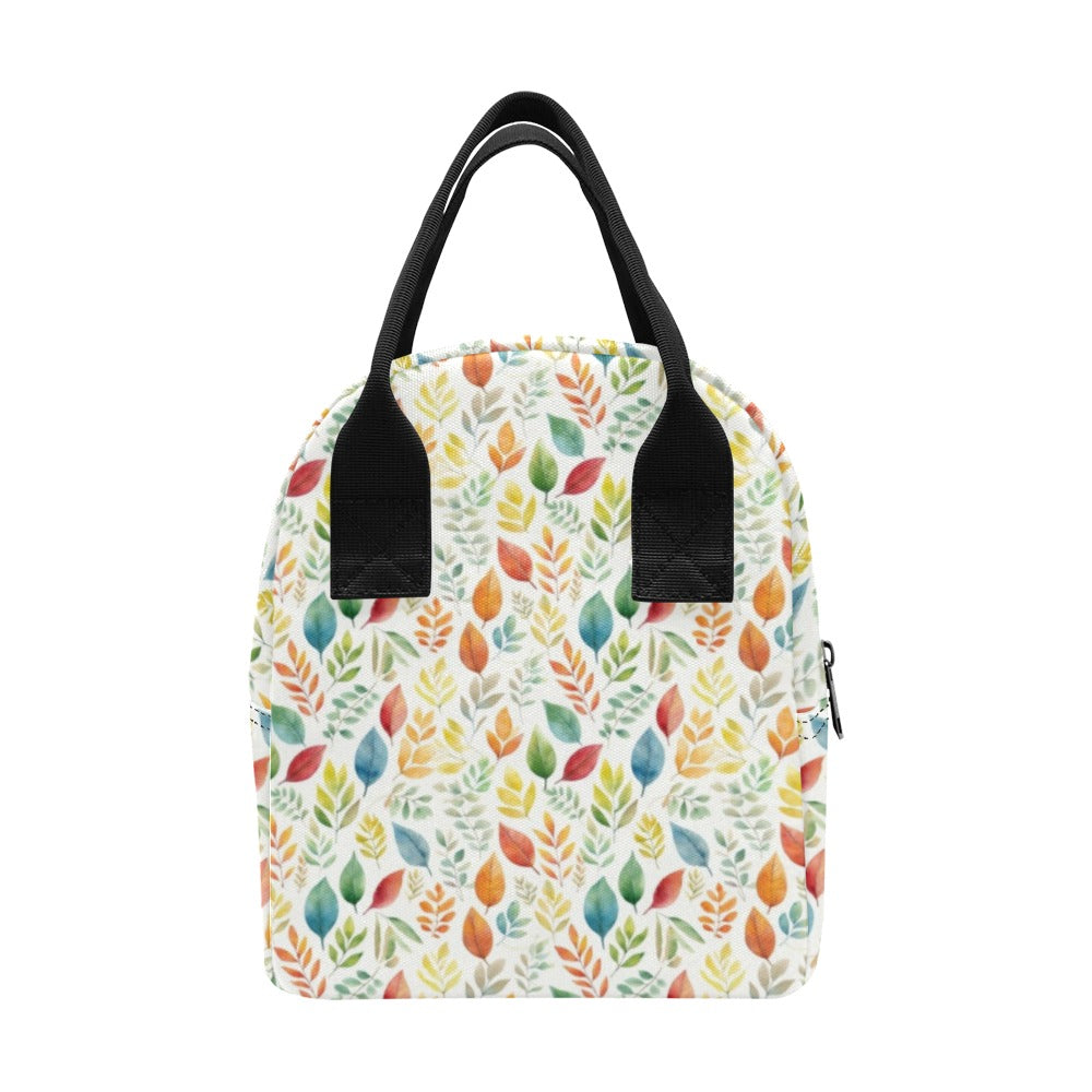 Autumn Leaves - Zipper Lunch Bag Zipper Lunch Bag Printed Offshore