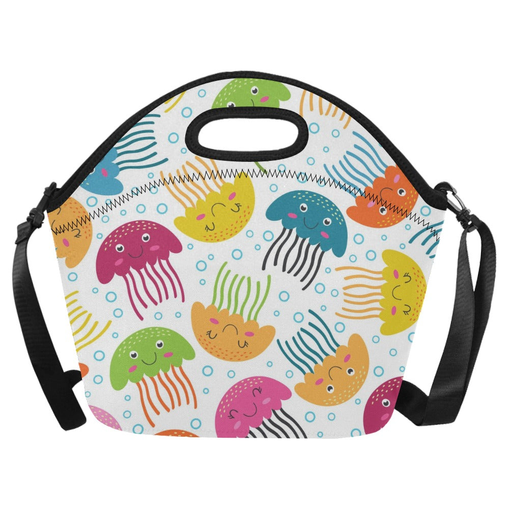 Jellyfish - Neoprene Lunch Bag One Size Neoprene Lunch Bag Printed Offshore