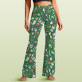 Science Love High Waist Crossover Tummy Control Flare Leggings 5XL High Waist Flare Leggings Printed Offshore Science
