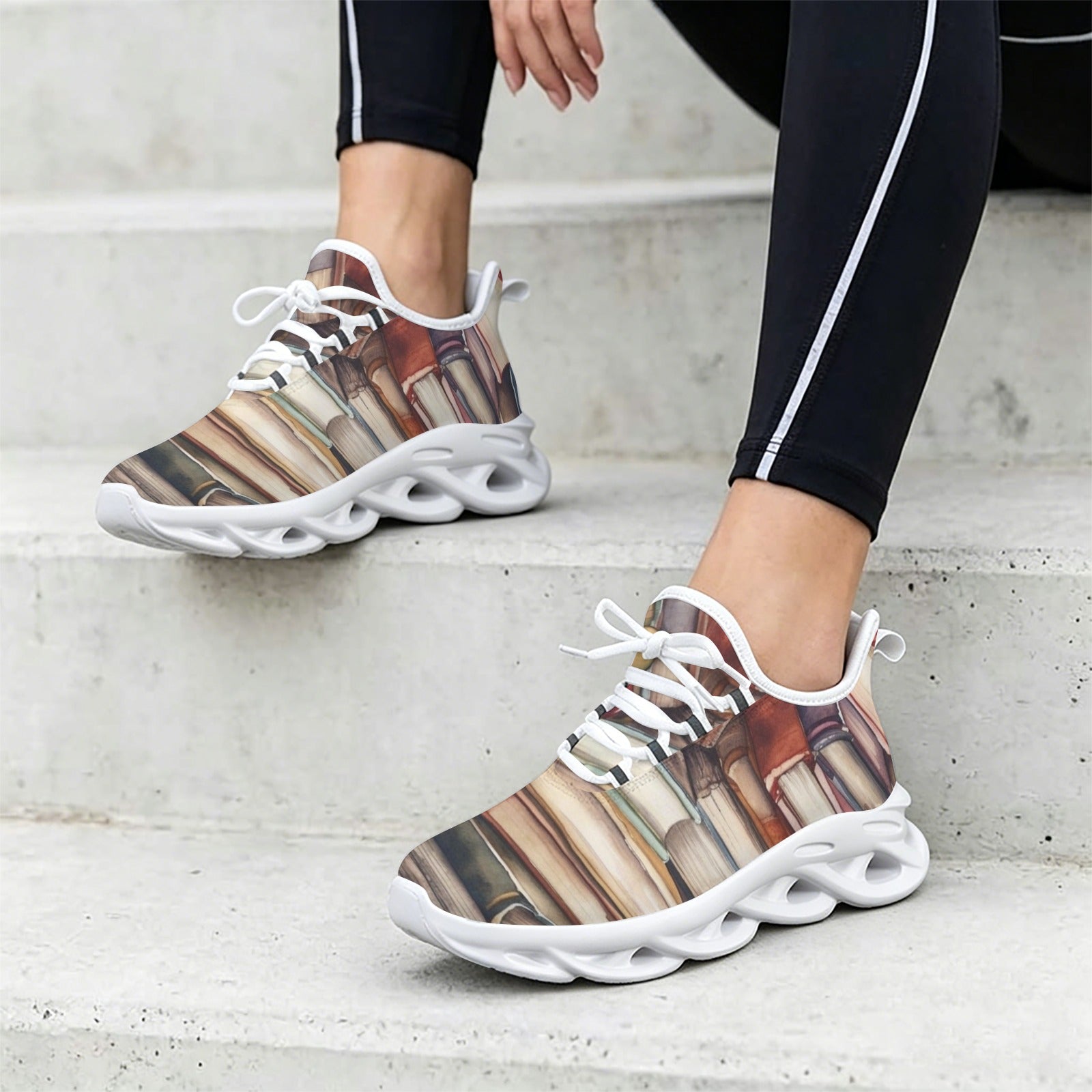 Watercolour Books Women's Twisted Sole Sneakers