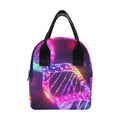 DNA Glow Zipper Lunch Bag One Size Zipper Lunch Bag Printed Offshore