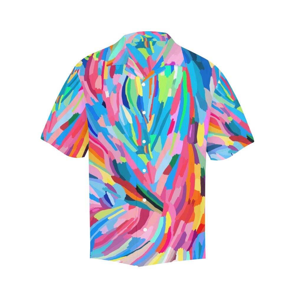 Brushstrokes - Mens Hawaiian Shirt