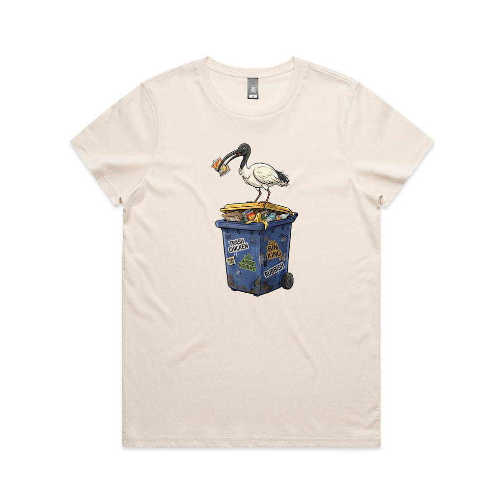 Bin Chicken Australian Ibis Women's AS Colour T-shirt