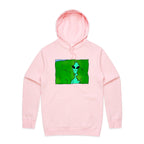 Alien Backing Into Hedge Meme - Mens Hoodie Pink Mens Hoodie Printed In Australia Sci Fi