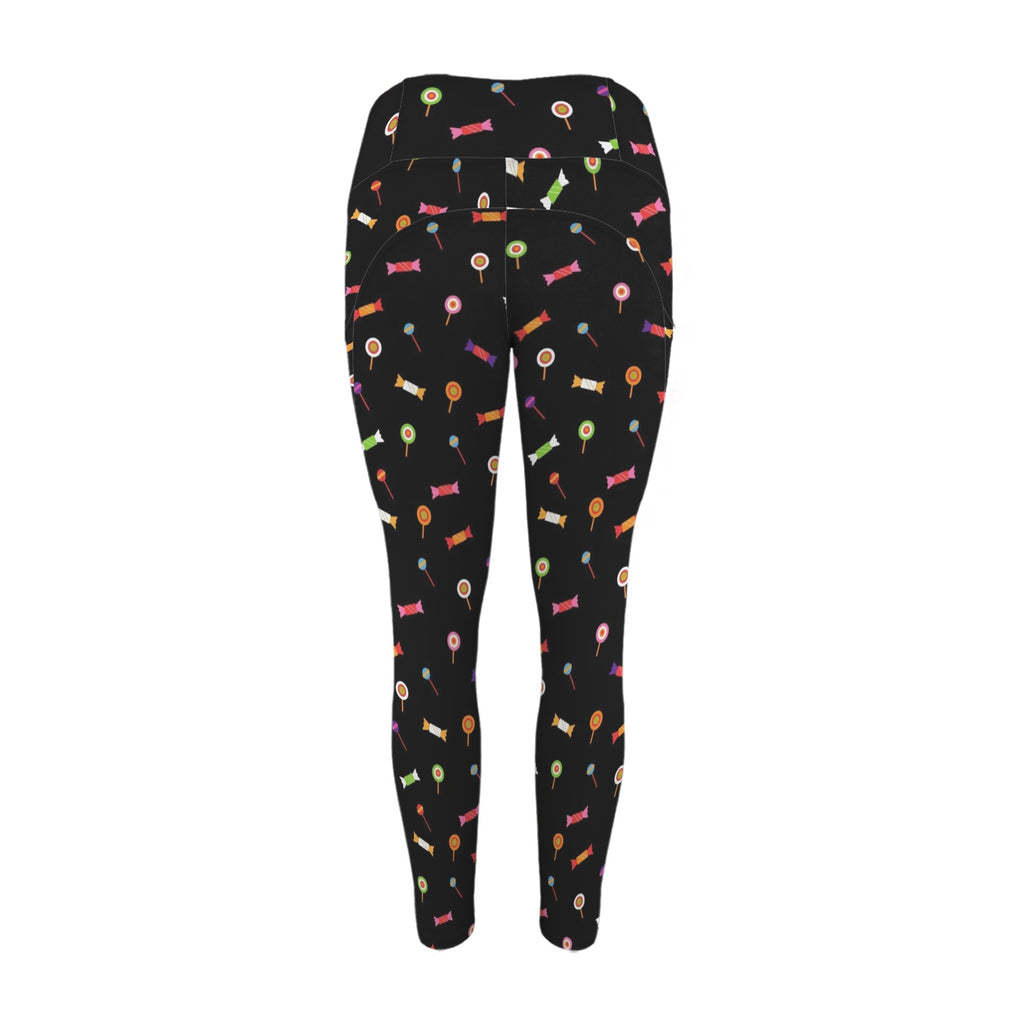 Candy - Women's High Waist Pockets Yoga Leggings