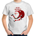 Santa Ho Ho Holidays, Christmas - Kids Youth T-Shirt White Kids Christmas T-shirt Christmas Printed In Australia
