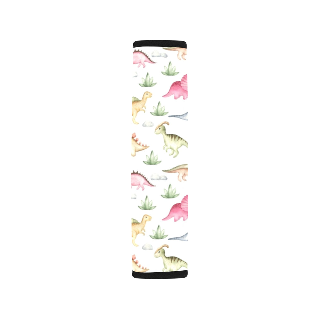 Dinosaur Garden Car Seat Belt Cover 7''x10'' (Pack of 2) Car Seat Belt Cover 7x10 (Pack of 2) animal Printed Offshore