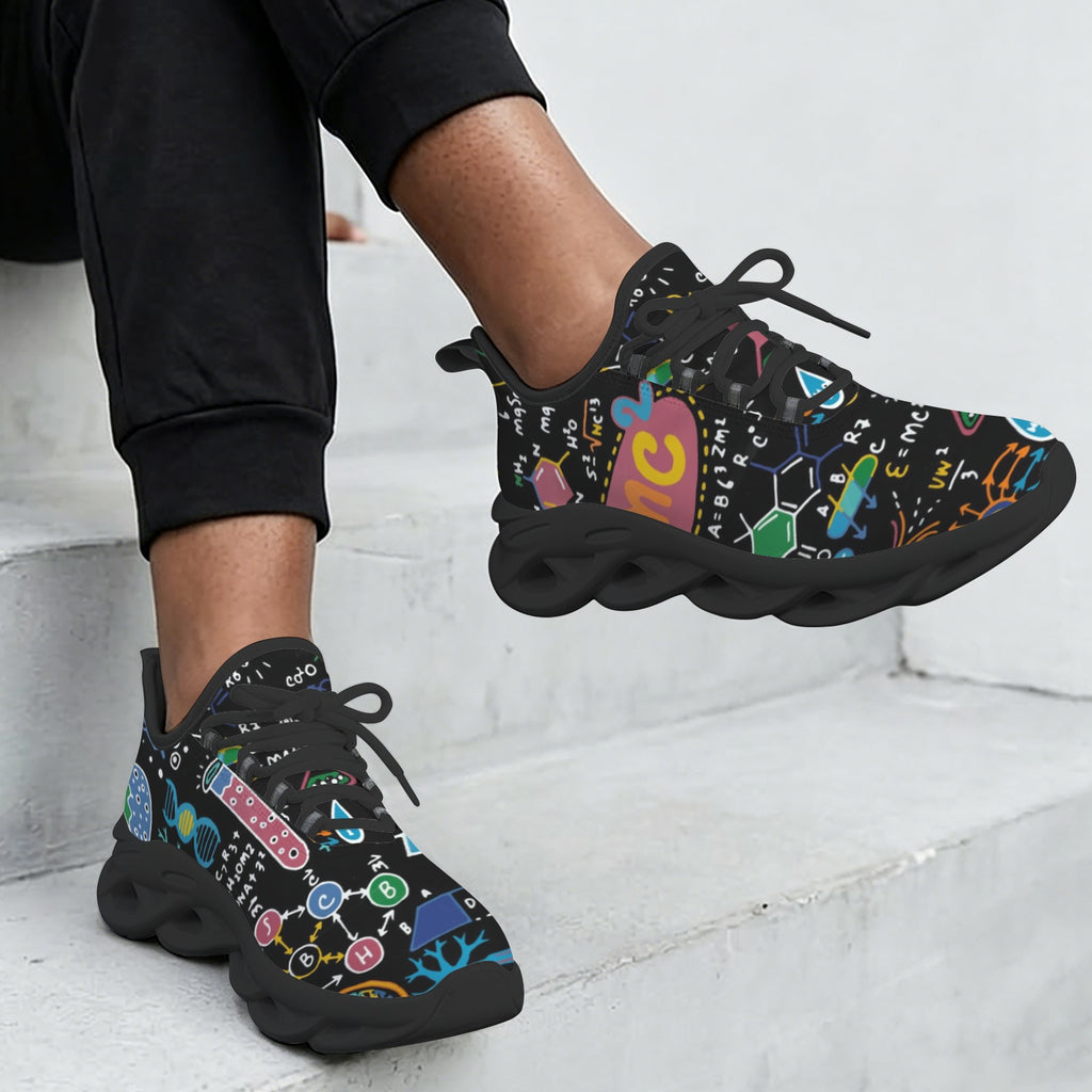 Science Time Blackboard Women's Twisted Sole Sneakers