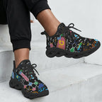 Science Time Blackboard Women's Twisted Sole Sneakers