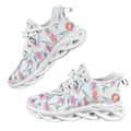 Pink Eucalyptus Flowers Women's Twisted Sole Sneakers