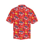 Comic Book Red - Mens Hawaiian Shirt