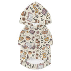 Books And Coffee Pet Hoodie (Small Size)