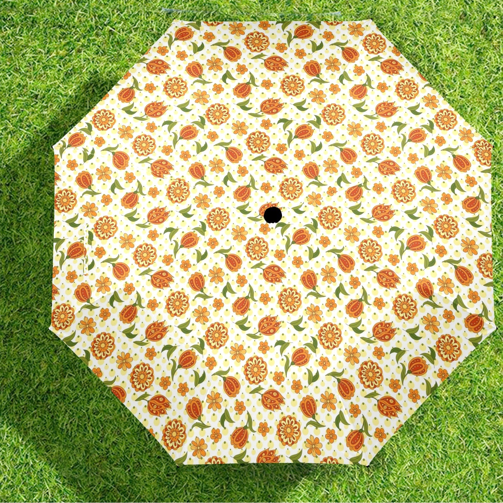 Graphic Floral Umbrella Umbrella Plants Printed Offshore