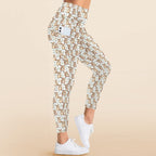 Quokkas Women's High Waist Pockets Yoga Leggings