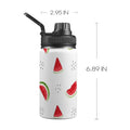 Watermelon - Kids Water Bottle with Chug Lid (12 oz) One Size Kids Water Bottle with Chug Lid Food Printed Offshore