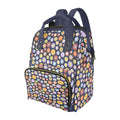 Groovy Flowers Multi-Function Backpack, Nappy / Diaper Bag One Size Multi-function Backpack, Nappy / Diaper Bag Printed Offshore Retro