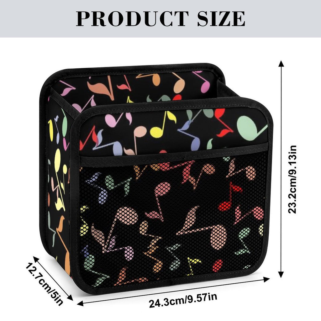 Colourful Music Notes Car Seat Back Organiser Car Seat Back Organiser Music Printed Offshore