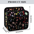 Colourful Music Notes Car Seat Back Organiser Car Seat Back Organiser Music Printed Offshore