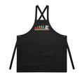 Drummer Evolution AS Colour Carrie Apron Black One Size Apron Music Printed In Australia