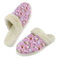 Fast Food Men's Fur Trim Thick-Sole Indoor Slippers 2XL Men's Fur Trimmed Slippers Food Printed Offshore