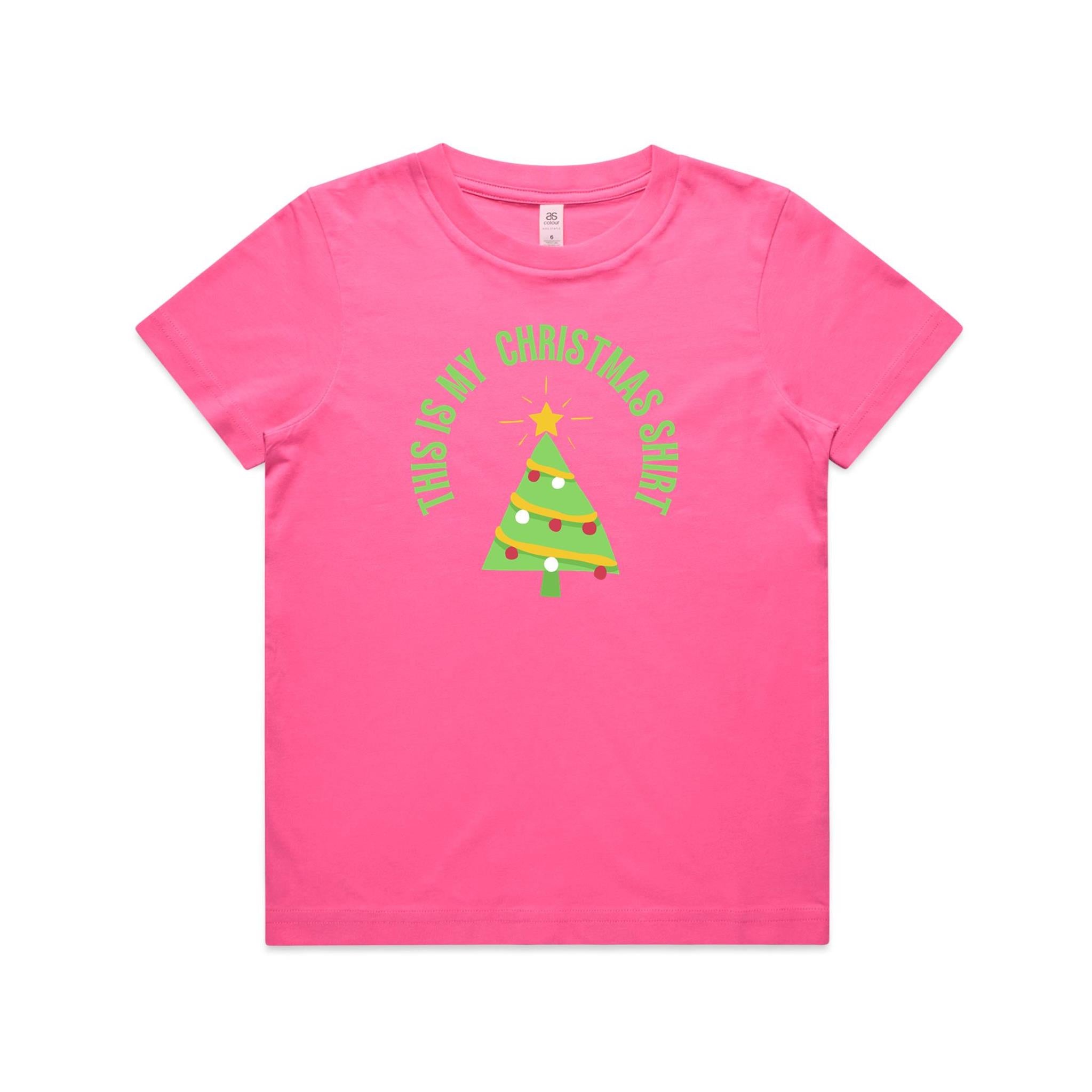 This Is My Christmas Shirt - Kids Youth T-shirt