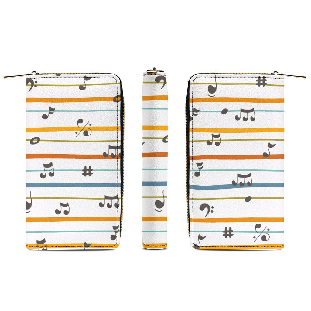 Music Lines - PU Leather Wallet
