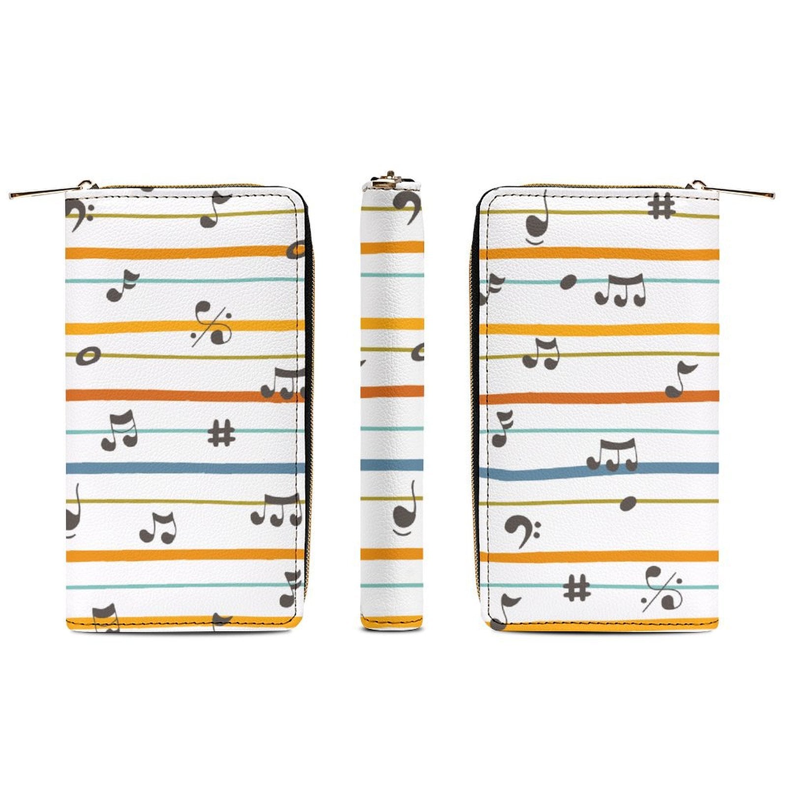 Music Lines - PU Leather Wallet