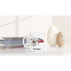 Personalised Mug - I'm The Bomb, Atom - White 11oz Ceramic Mug Personalised 11oz Mug Globally Fulfilled Personalise Science