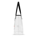 Shark Beach Party - Clear Tote Bag / Stadium Bag Printed Offshore