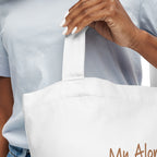 Personalised My Alone Time Is For Everyone's Safety Cotton tote bag Personalised Tote Bag Australian Printer printful_personalized_product