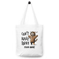 Personalised Can't Adult Today Cotton tote bag Default Title Personalised Tote Bag Australian Printer printful_personalized_product