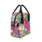 Sticker Music - Zipper Lunch Bag Zipper Lunch Bag Printed Offshore