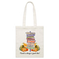 Travel Is Always A Good Idea Parcel Canvas Tote Bag Default Title Small Tote Bag Printed In Australia