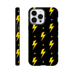 Yellow Lightning - Apple iPhone Tough case iPhone 14 Pro Max iPhone Tough Case comic Globally Fulfilled