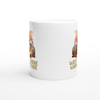 Sloth Race, We'll Get There When We Get There - White 11oz Ceramic Mug White 11oz Mug animal Globally Fulfilled