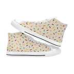 Sprinkles Men's High Top Canvas Shoes Men's Classic High Top Canvas Shoes Printed Offshore