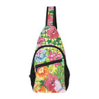 Bright Watercolour Floral - Chest Bag