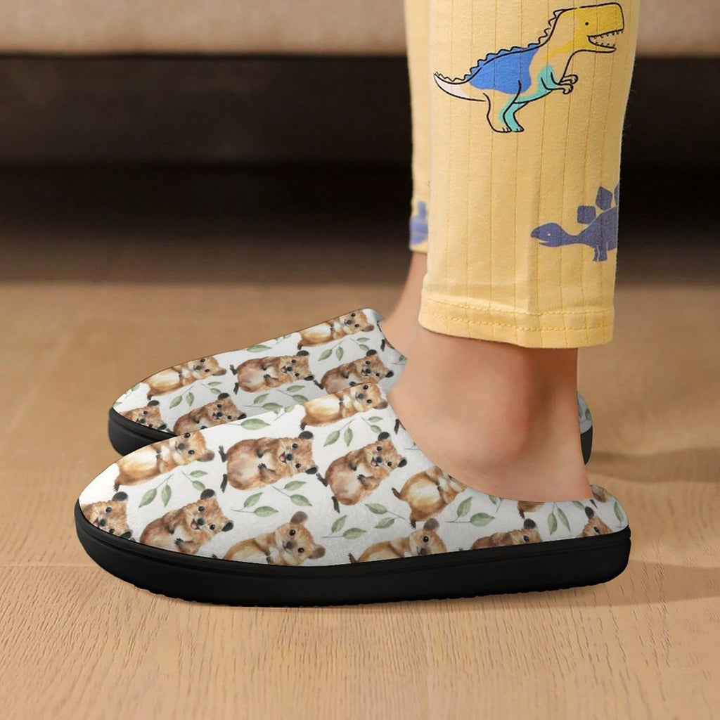 Quokkas Kids Cotton Slippers Kids Cotton Slippers animal Australia Printed Offshore