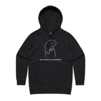 Be As Strong As Your Espresso - Womens Hoodie Black Womens Hoodie Coffee Printed In Australia