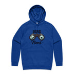 Bird Nerd - Mens Hoodie Bright Royal Mens Hoodie animal Printed In Australia