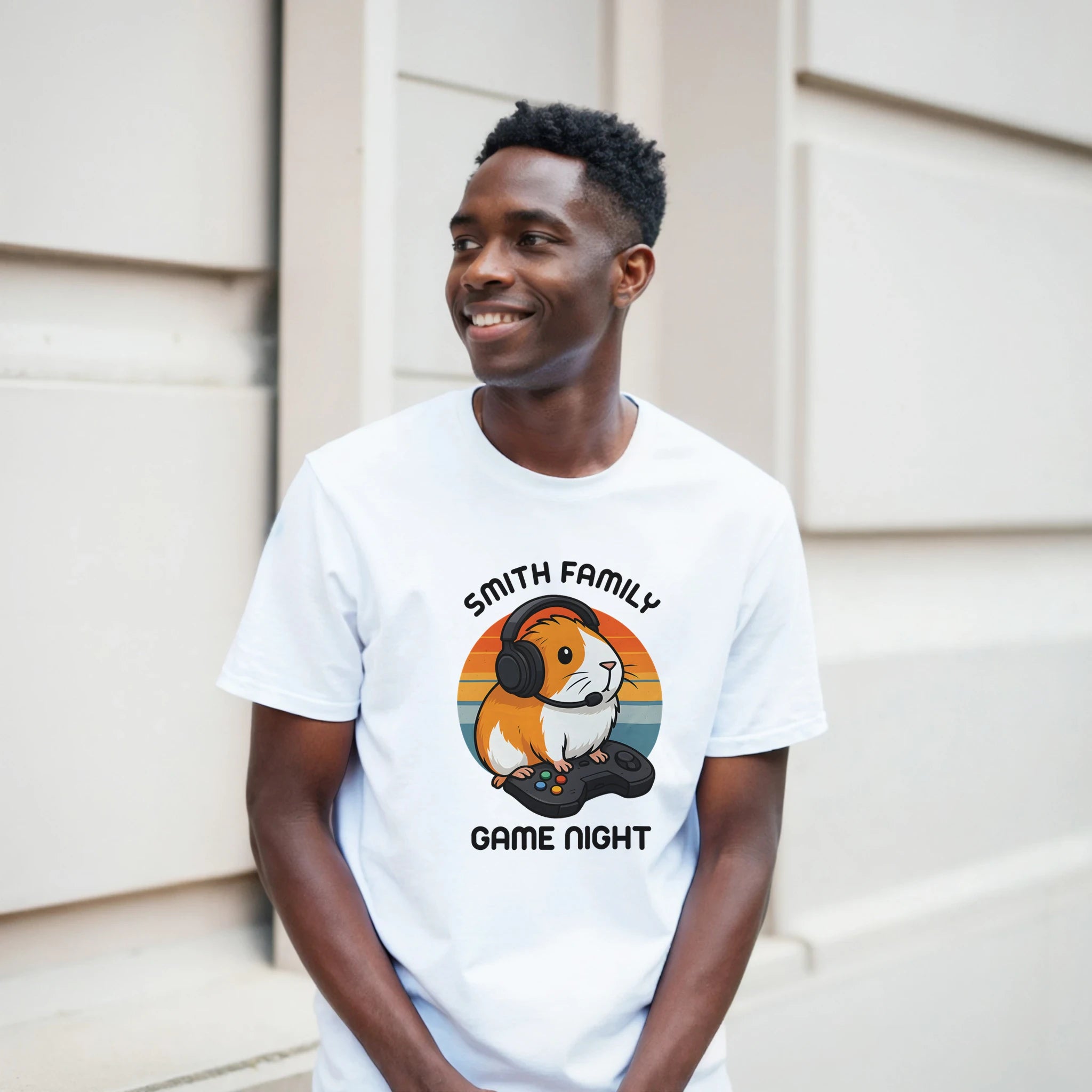 Family Game Night - Personalised T-shirt Personalised T-shirt customise Games Globally Fulfilled personalise