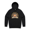 I Might Be Classic But I'm Tuned For Fun, Old Radio Men's AS Colour Hoodie Black Mens Hoodie Music Printed In Australia Retro