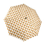 Hamburgers on White Umbrella One Size Umbrella Food Printed Offshore